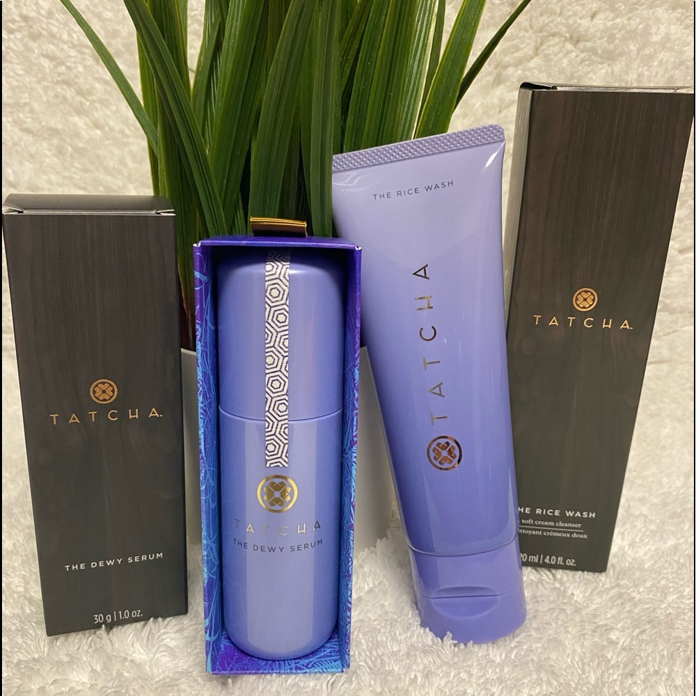 🚨RESTOCK- Tatcha The Rice Wash AND The Dewy Serum